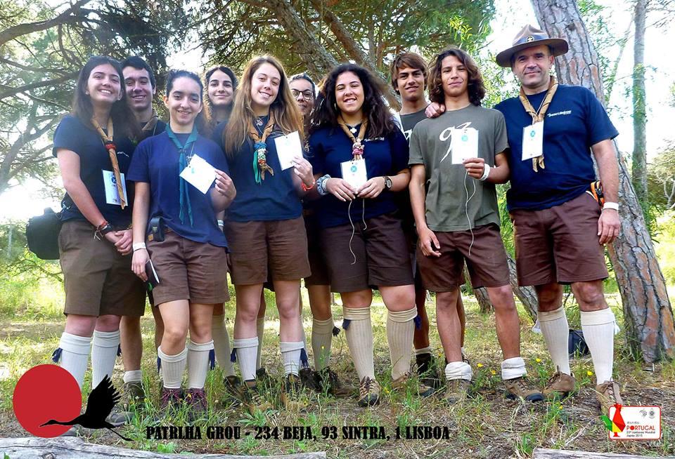 # WSJ2015 - Portuguese Scouts heading to Japan