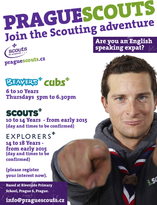 Prague Scouts are recruiting
