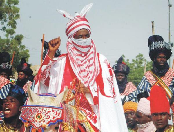 INVESTITURE OF EMIR OF KANO ALHAJI SANUSI LAMIDO SANUSI AS PRESIDENT OF KANO STATE SCOUT COUNCIL