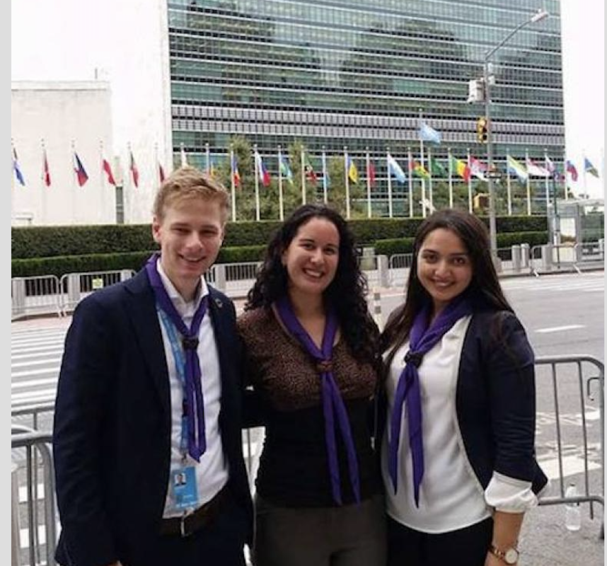 #Scouts take part in the 72nd session of the United Nations General Assembly #UNGA