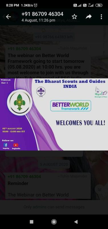Better world Framework programme.