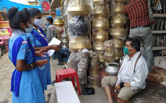 Together we will fight Against Covid-19 "Corona Prevention Campaign" 