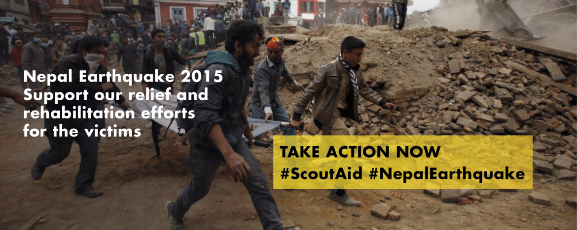 Apoie nossos esforços de auxílio às vítimas do terremoto de Nepal