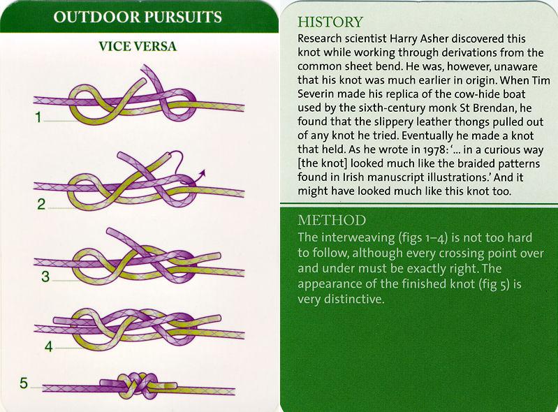 Scouts Love Knots! Vice Versa