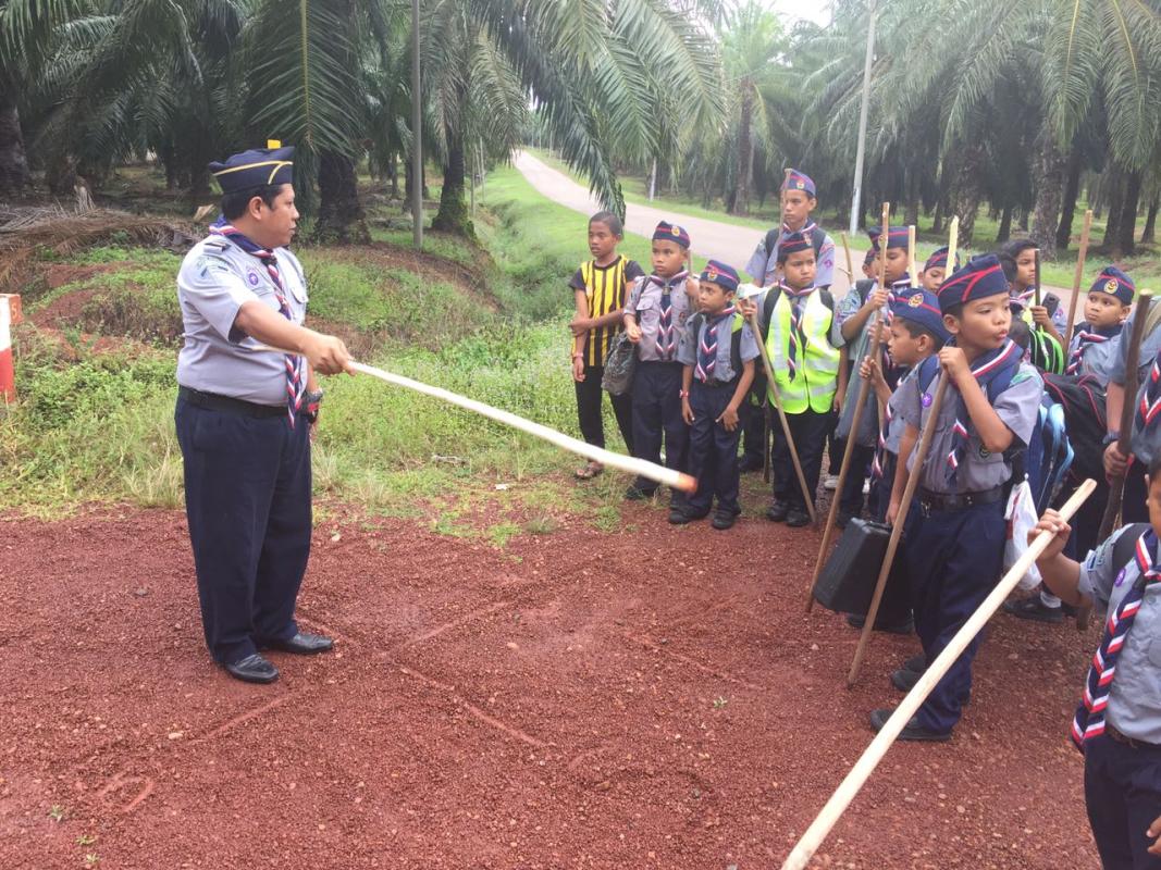 EKSPEDISI MENGEMBARA PENGAKAP KUMP 55 SK PALONG 14 JEMPOL
