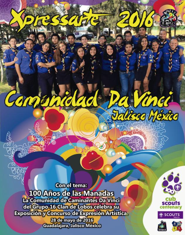 Xpressarte 2016 de Comunidad Da Vinci Jalisco, México