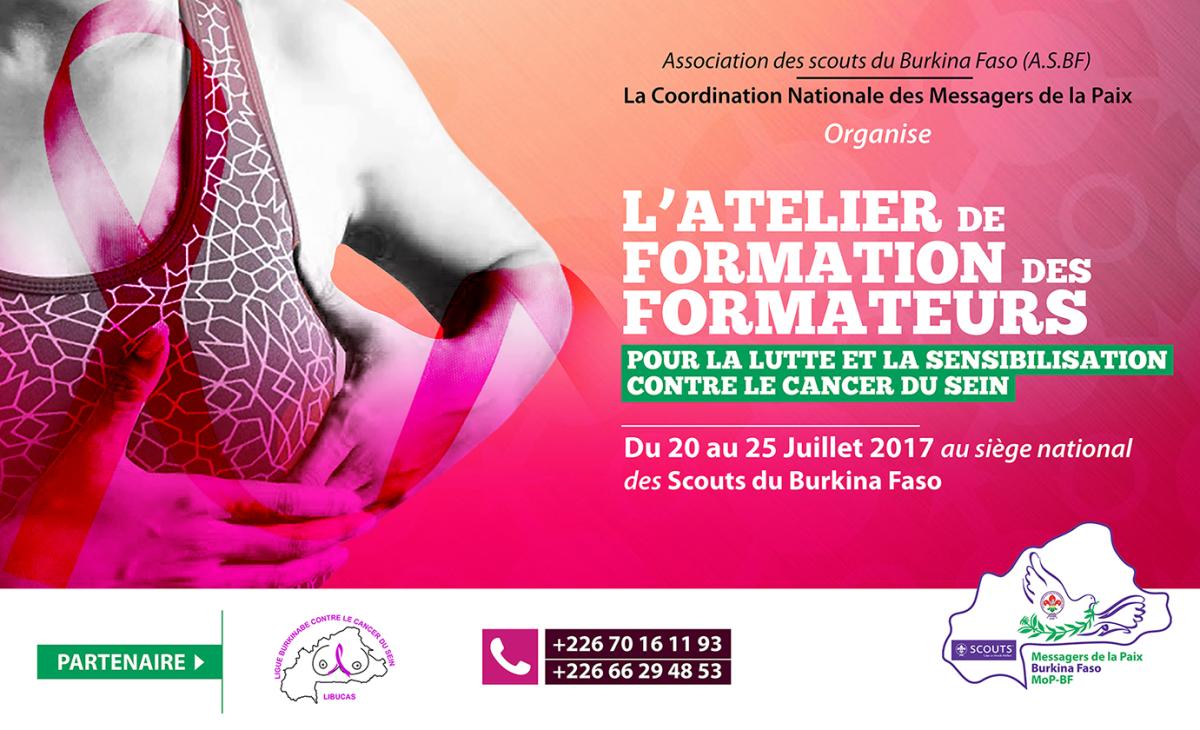 L'ATELIER DE FORMATION DES FORMATEURS ( pour la lutte et la sensibilisation contre de cancer du sein)