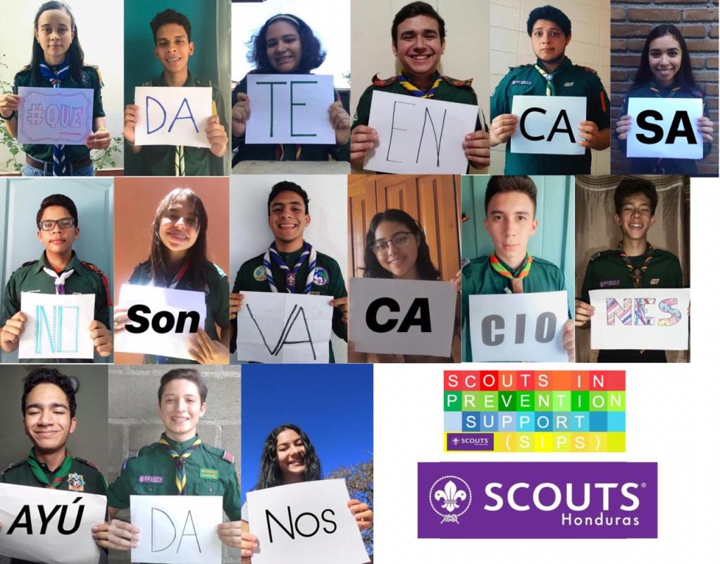 Scouts en casa