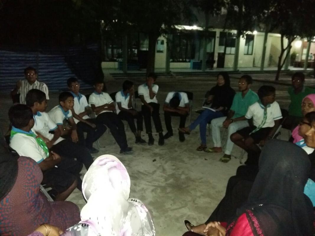 Camp Preparation in Maldives
