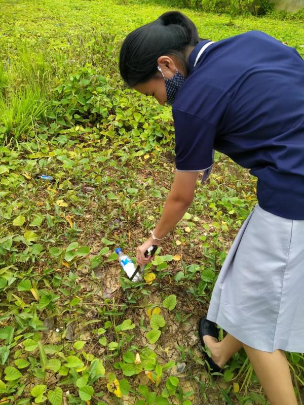 จิตอาสาเก็บขยะ