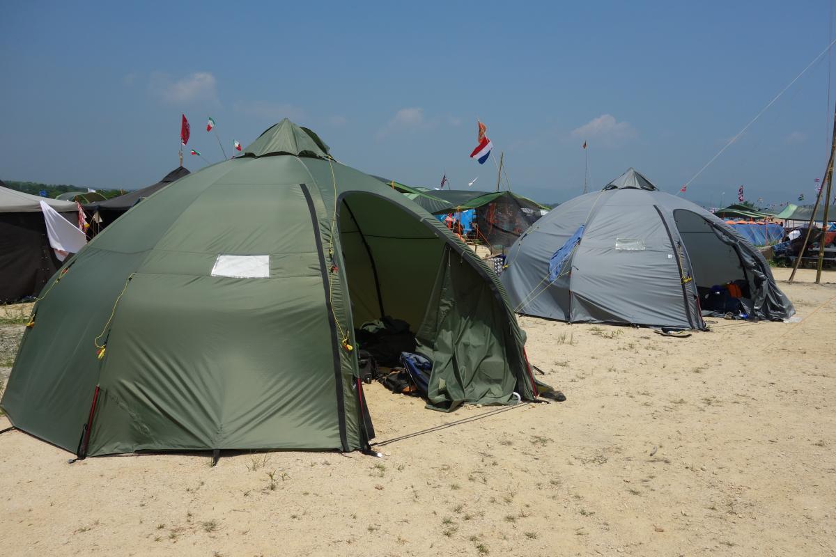 Do you know where these tents are from? 