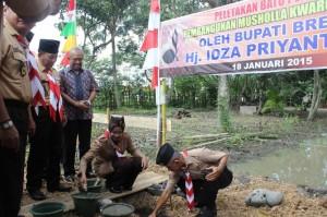 Pramuka Brebes "gerakan 1000 perak menjadi musholla........"