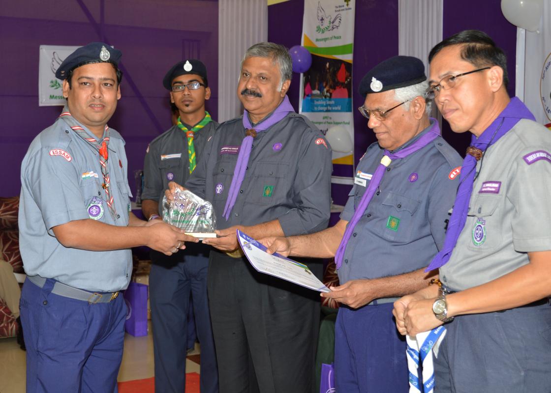 MESSENGER OF PEACE STAR AWARD 2014 - TEAM INDIA