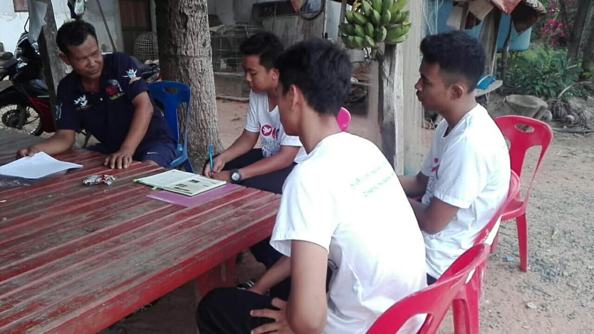 โครงการลูกเสือสร้างสุขกับผู้สูงวัยด้วยสันทนาการ โรงเรียนพนมดงรักวิทยา SWA14