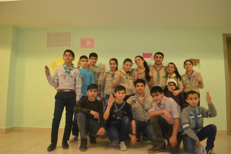 " Mubarizlar " Scout Group held the next meeting. 