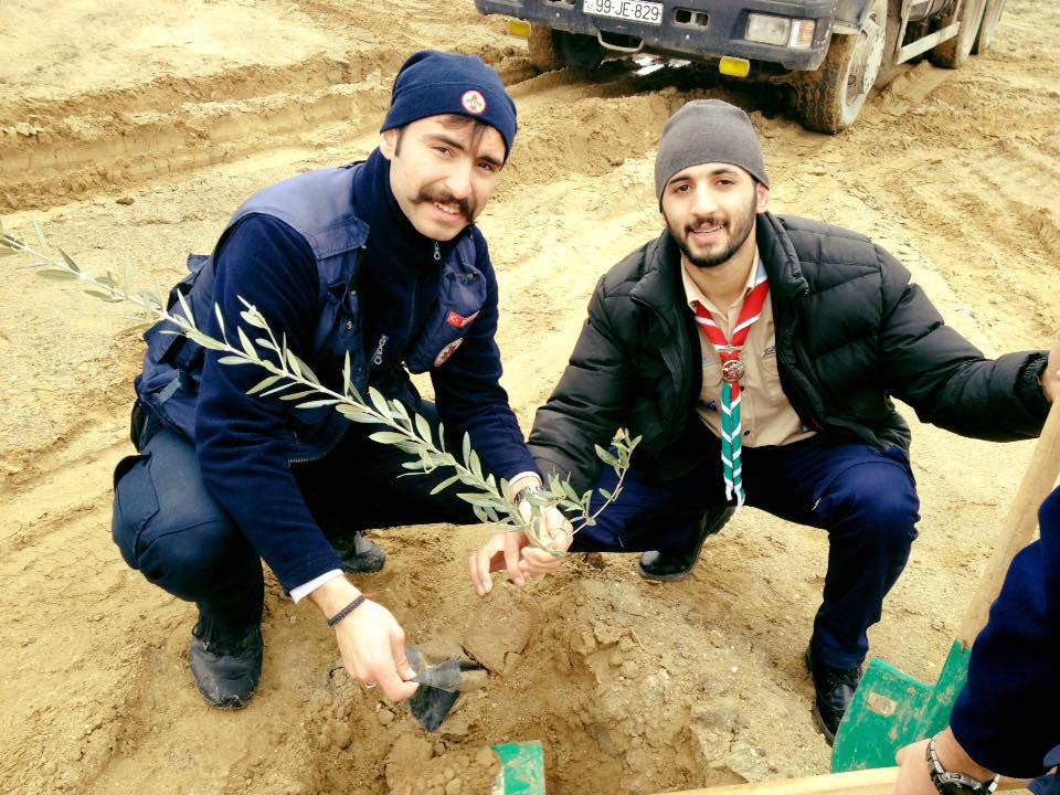 613 trees  - for New Life and Peace in memory of 613 victims of  Khojaly tragedy