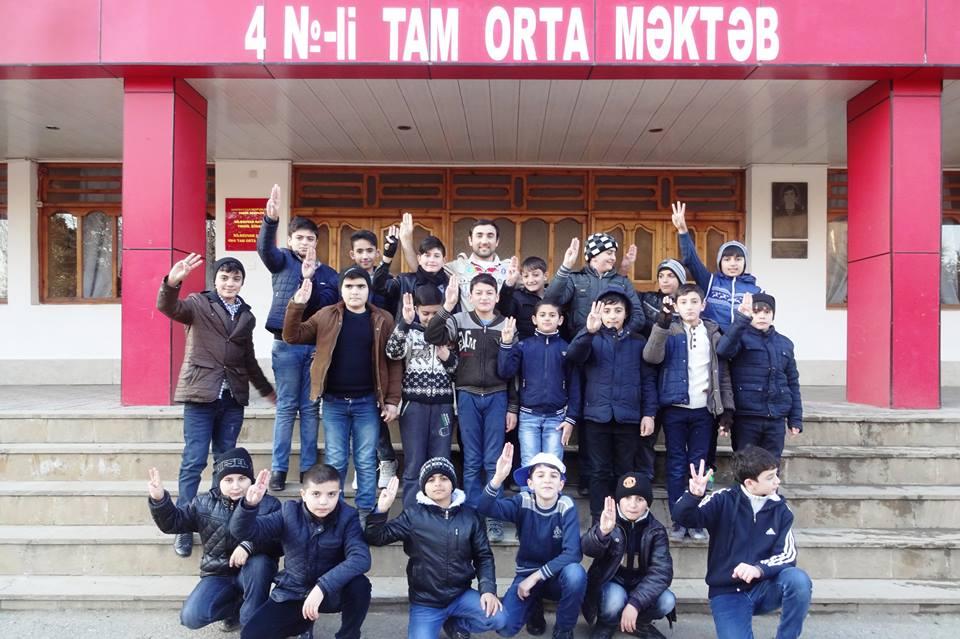 Second Scout meeting of  "Mubarizlar" Scout Group "Muğan"  was held .