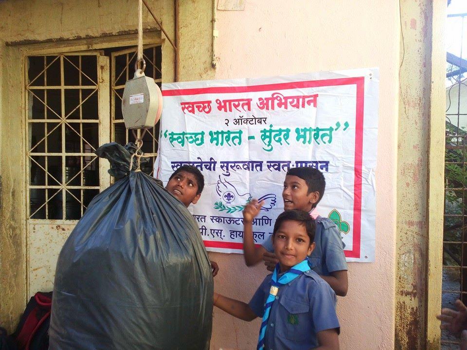 Messengers of Peace in India Recycle Plastic Waste