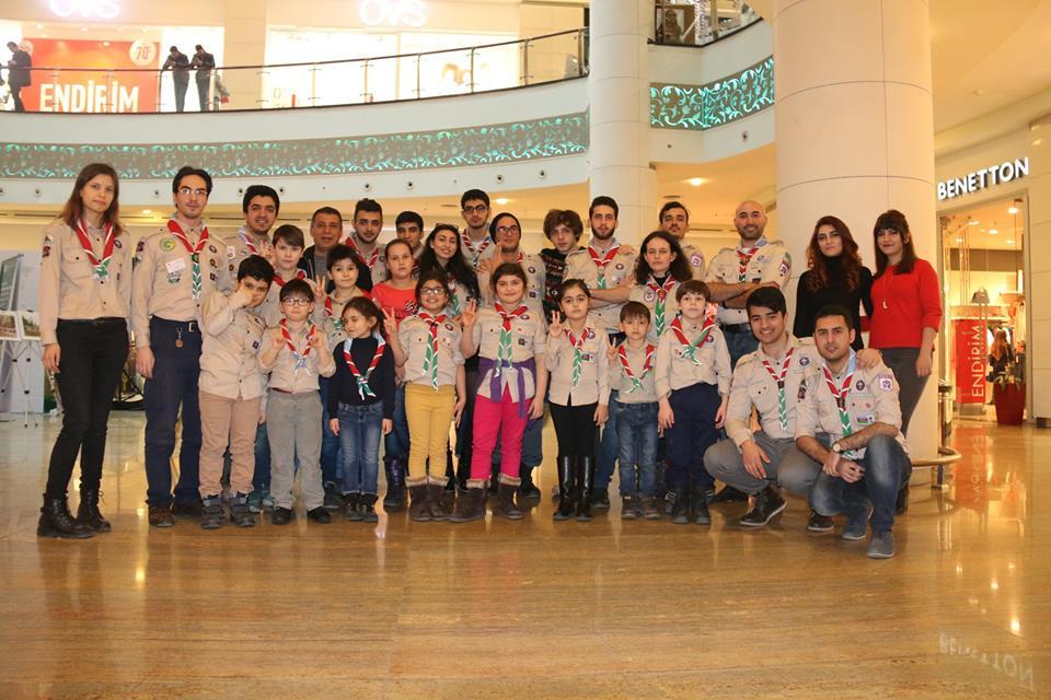 Azerbaijan scouts celebrated  "World Thinking Day".