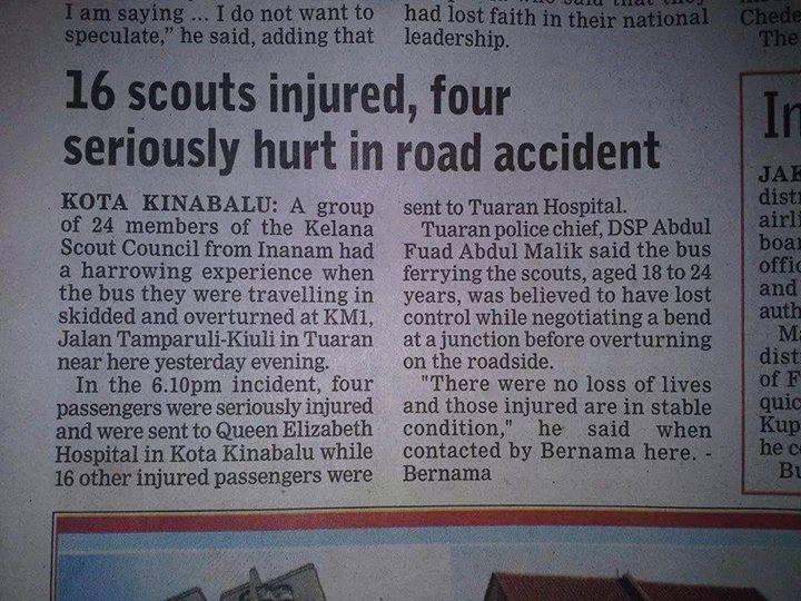 Inanam Rovers Scout Silaturahim Camping