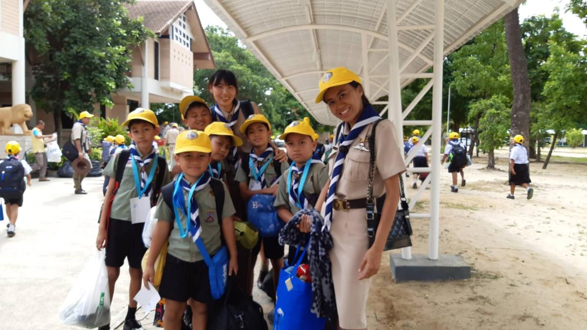 เข้าค่ายชุมนุมลูกเสือโลก ครั้งที่ 1
