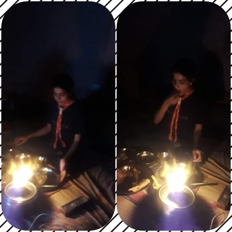 [C] Earth Hour
#Challenge 4 - #Dinner_in_the_dark