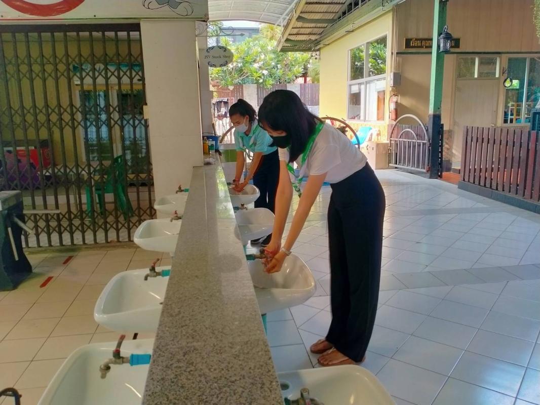 กิจกรรมล้างมือ ป้องกันเชื้อ Covid -19