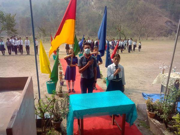 Service in Oth Taking Ceremony  of Student Council 