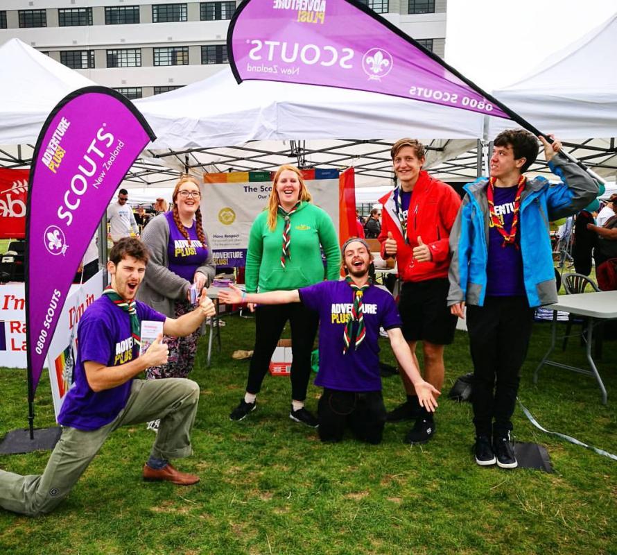 PRIDE Rover Scouts New Zealand. World Scouting