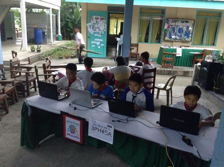 Messengers of Peace and JOTA-JOTI debut at the 3-day School-based Camp of QNHS
