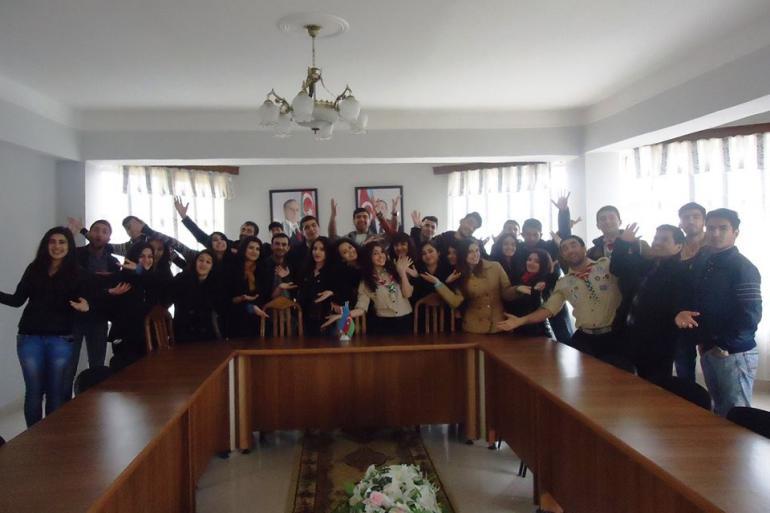 Lankaran and Bilasuvar scouts hold the presentation ceremony.