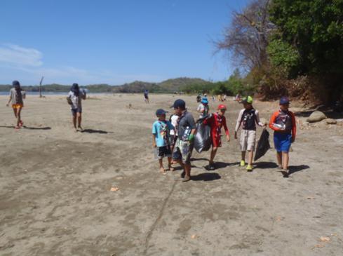 Limpieza de Playa Hermosa 