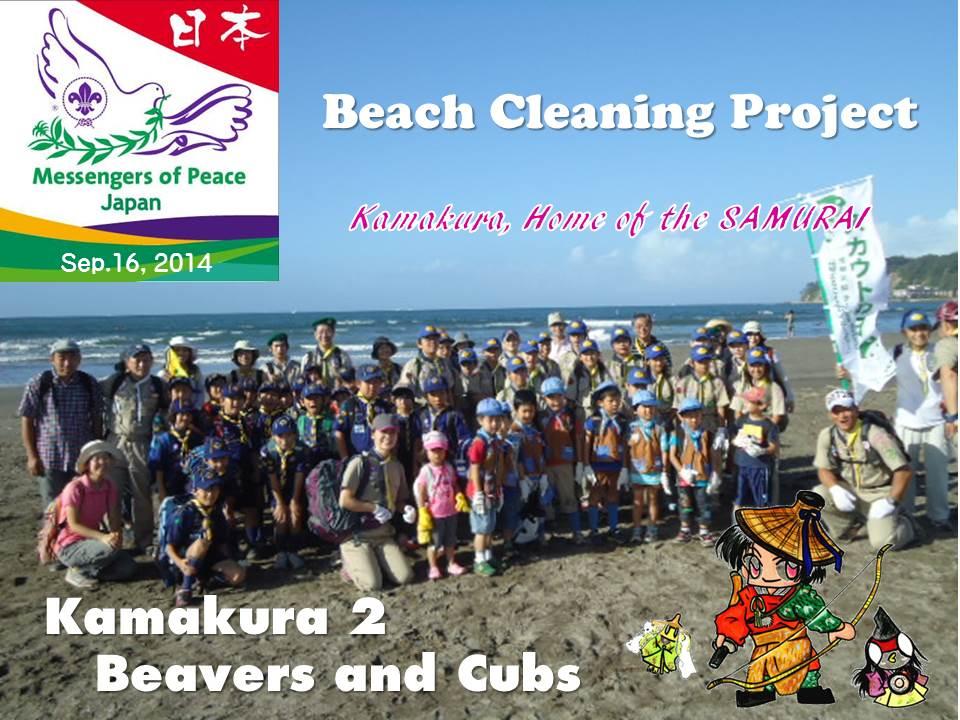 Beach Cleaning by Kamakura 2 (Kanagawa, Japan)