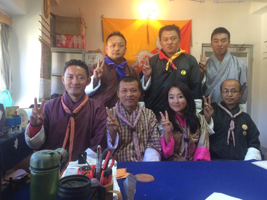 " District MoP Coordinators for Bhutan"