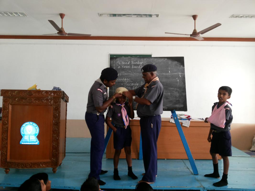 first aid class World Scouting