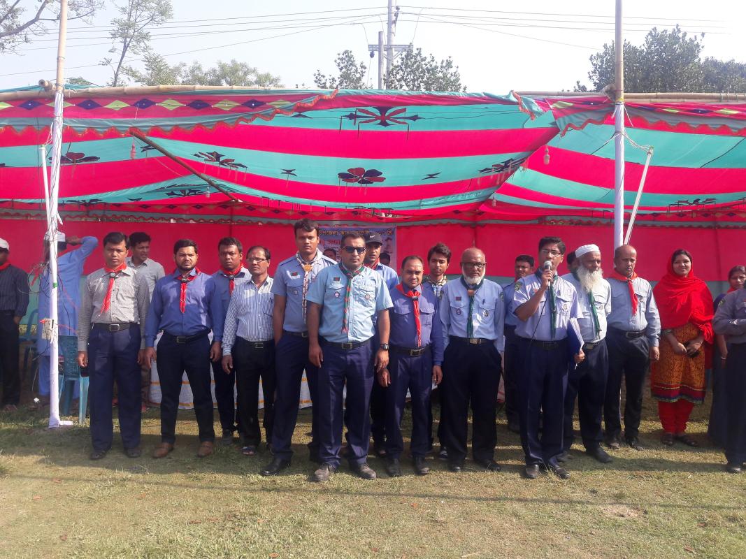 পলাশ উপজেলা কাব ক্যাম্পুরী - ২০১৭