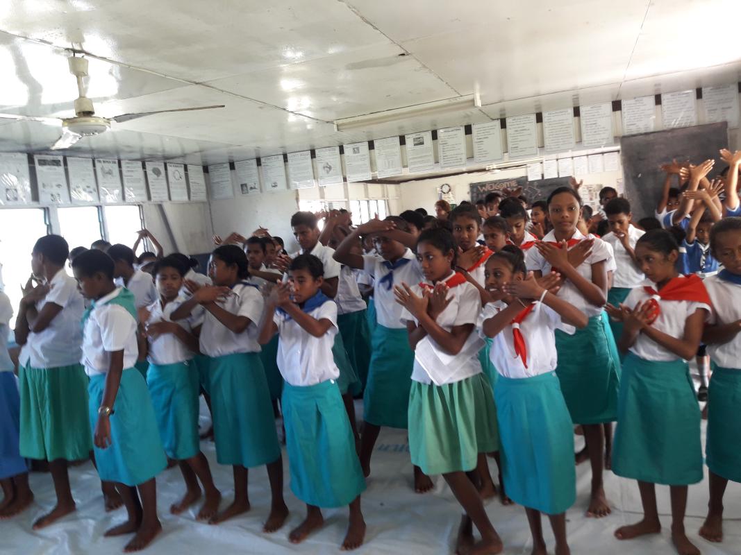 Messengers of Peace Awareness at Nadro West Girl Guides Camp