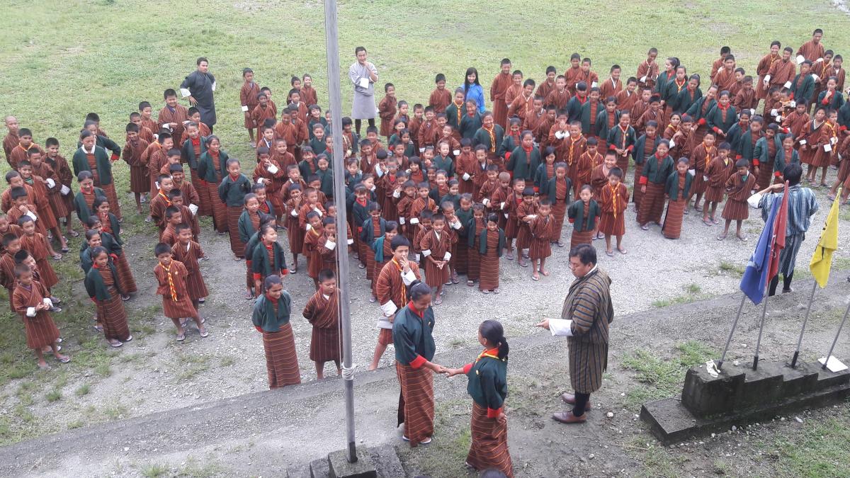 Reaching the message of peace