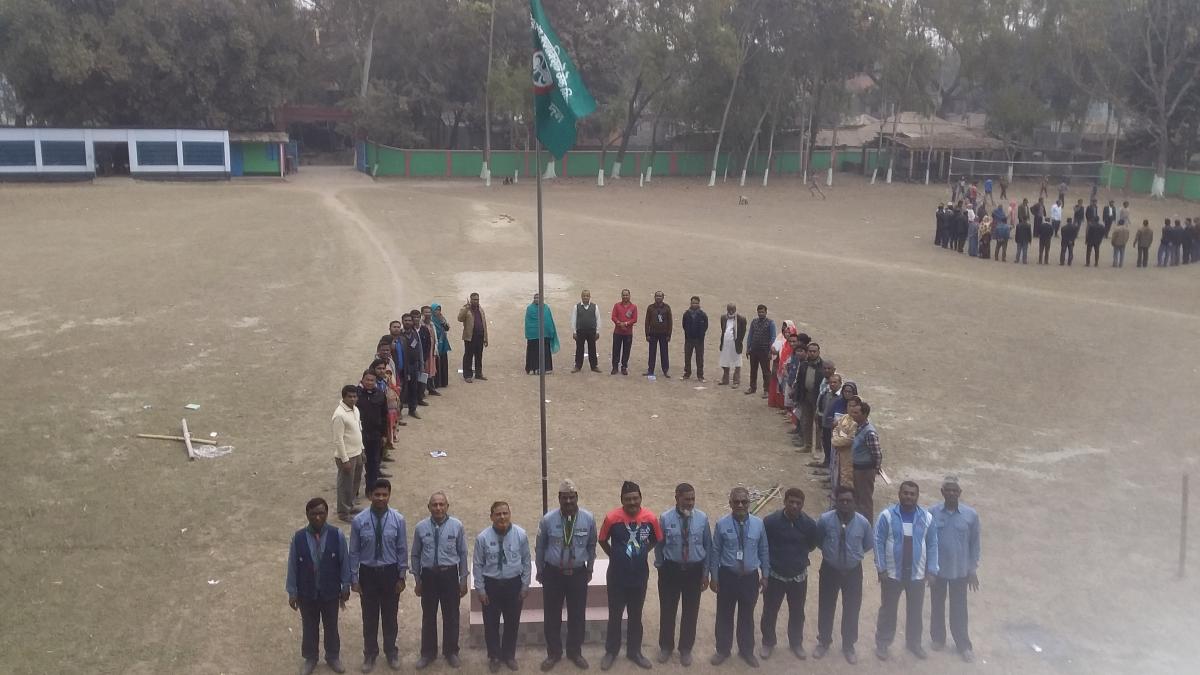 দিনাজপুর অঞ্চলে৭২তম স্কাউট ইউনিট লিডার বেসিক কোর্স 