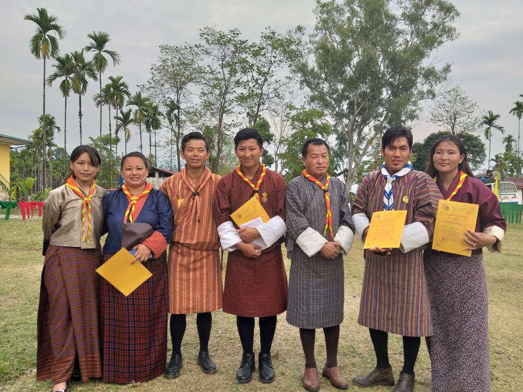 Nachhung scouts go camping...