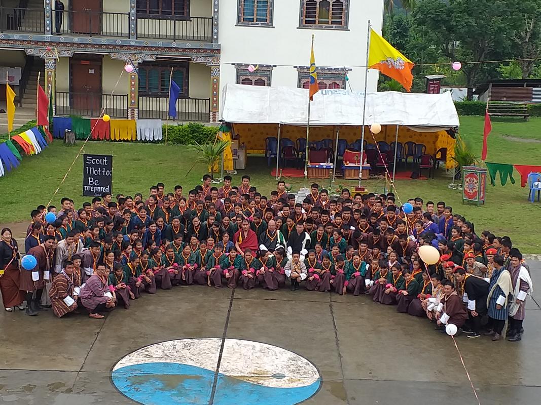 Scout spiritual camp for Nazhoen Scout 