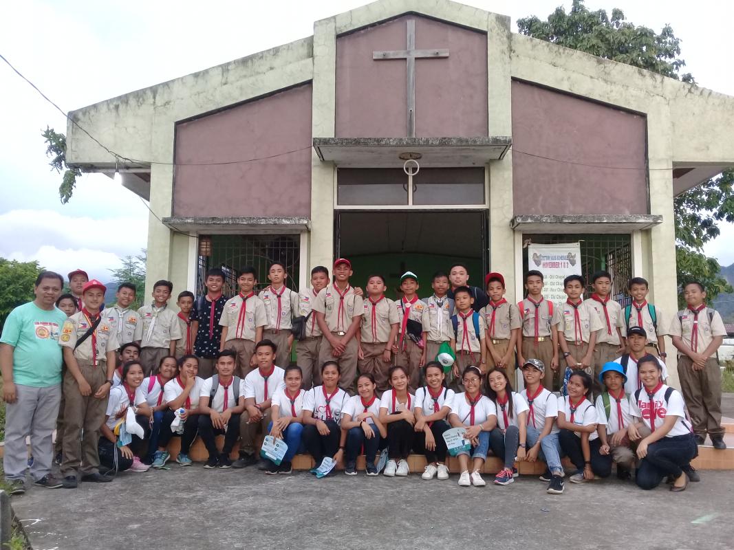 DGBZMSF Senior Scouts join OPLAN KALULUWA 2019