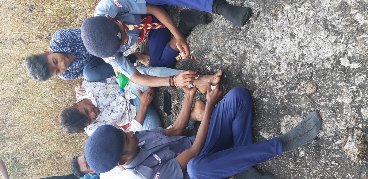 Social Service Camp at Jhamu Yatra Biswanathpur