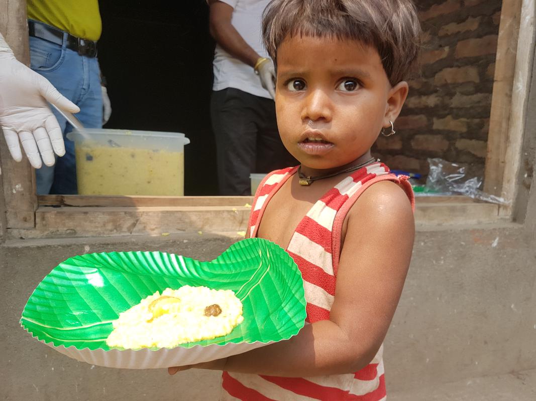 Cooked Food Distribution amid Covid-19 Lockdown