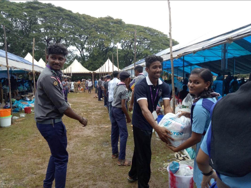 Kerala Flood Relief Camp