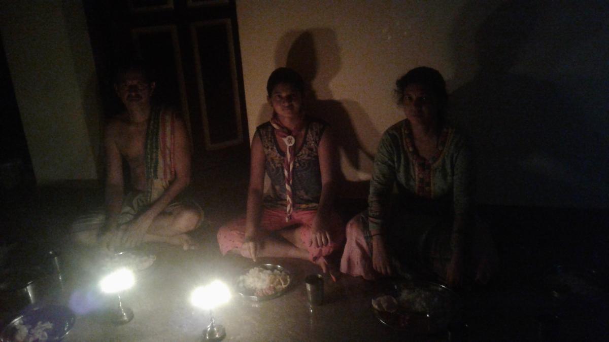 SANKALP project  (C) Earth hour challenge 4 Dinner in dark 