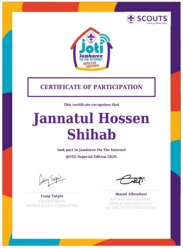 Jamboree On The Internet (JOTI) Special Edition 2020