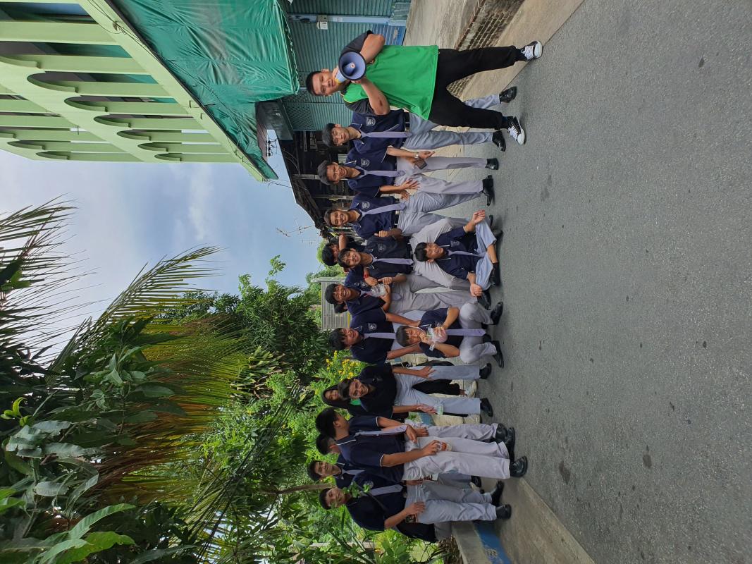 กิจกรรมทำความสะอาดวัด