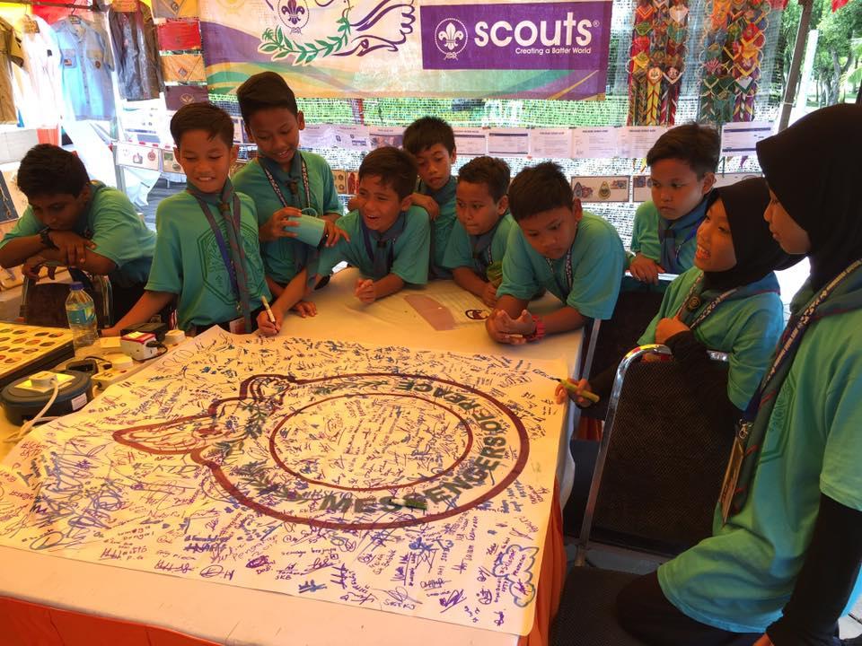 korobori 2017 berlegar-legar di Bukit Layang-Layang Pasir Gudang bersama Hobbit Rovers