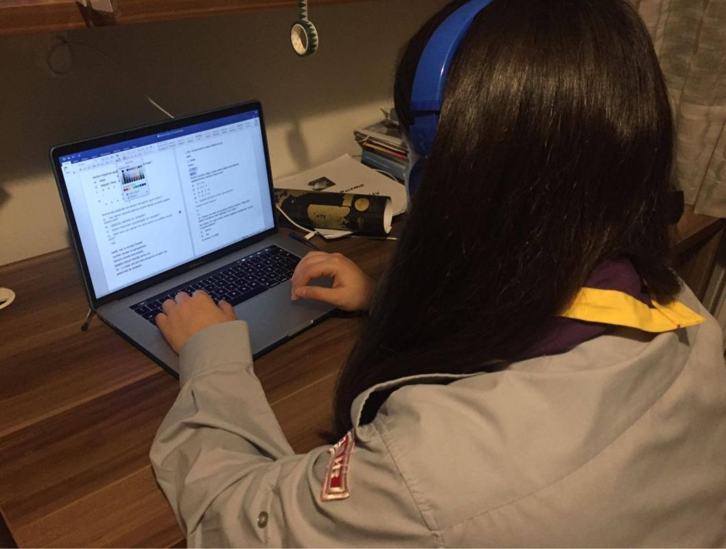 Volunteer service at library for blinds